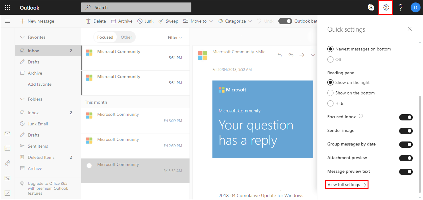 How to Stop Outlook Automatically Adding Content From Emails to Your